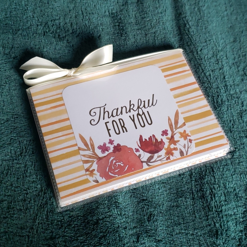 Fall Autumn Thanksgiving Scrapbook Keepsake Photo Album